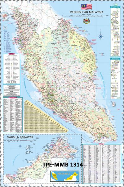 Malaysia Map Tpe
