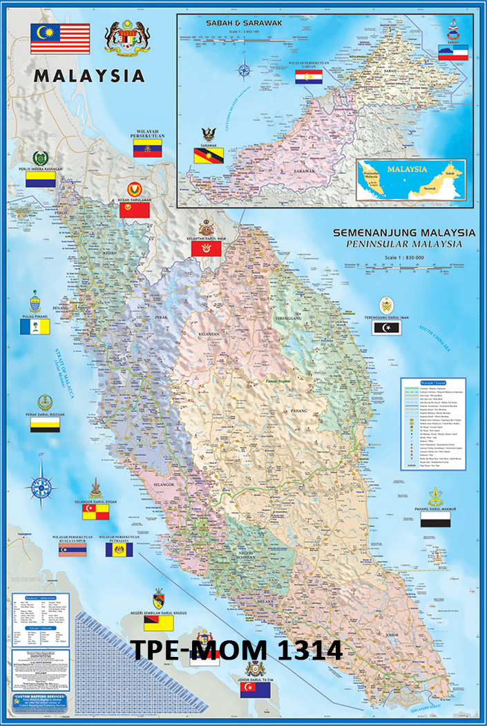 Malaysia Map Tpe