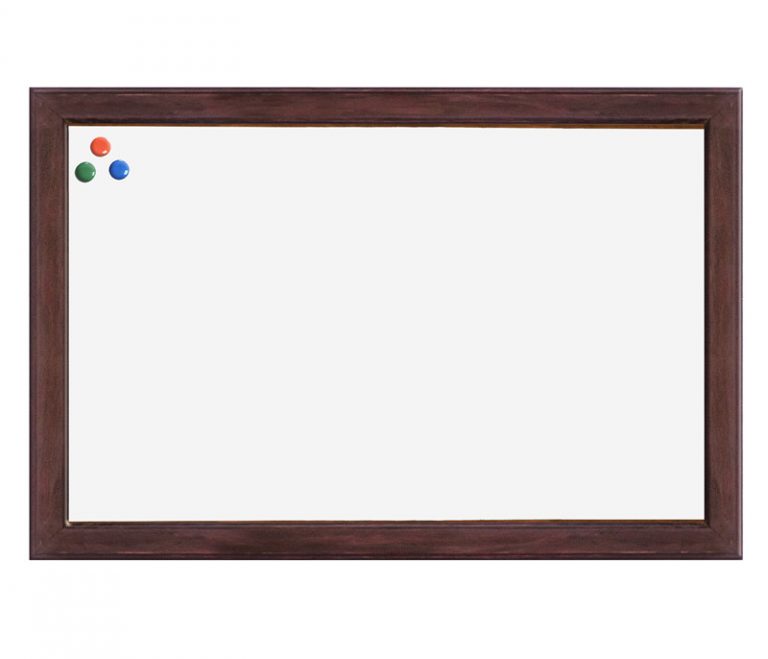 DELUXE WOODEN FRAME WHITEBOARD TPE